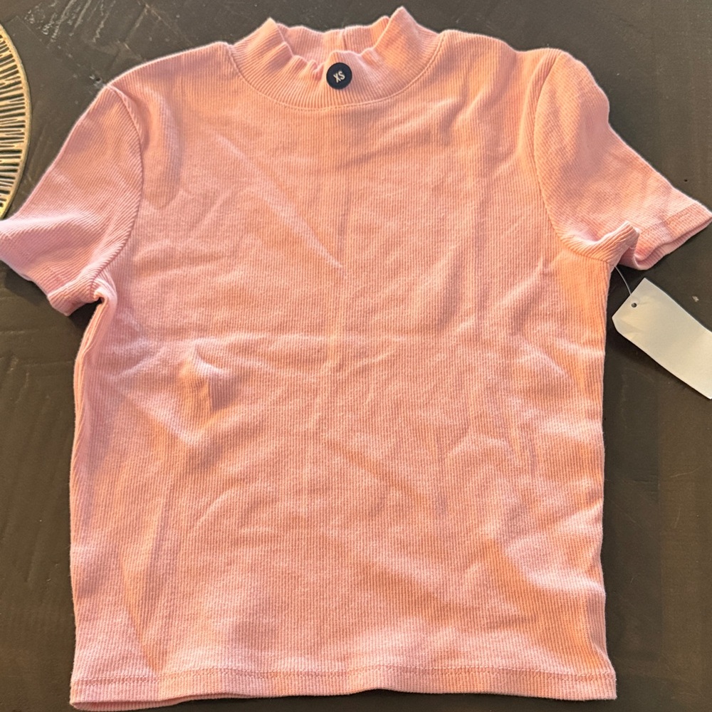 Trillium Light Pink Short Sleeve Top